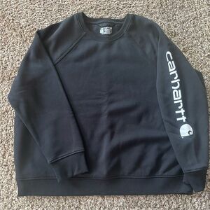 Carhartt Crewneck Black Sweatshirt. New without tags. Size 2X. Never worn.